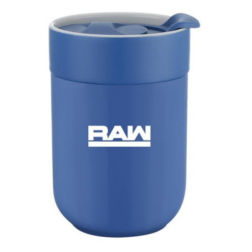 Imari Ceramic 9.5oz Tumbler With Silicone Sleeve And Lid Wit