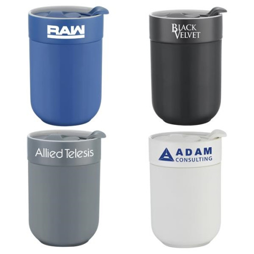 Imari Ceramic 9.5oz Tumbler With Silicone Sleeve And Lid Wit