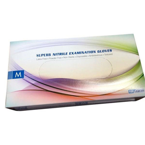 5 Mil Extra Thick Nitrile Glove Powder Free Medical Grade FD