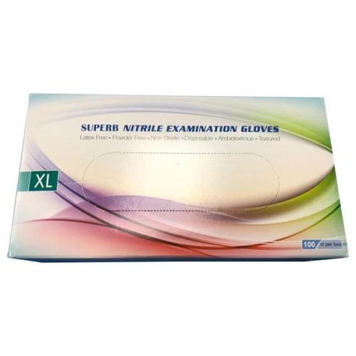 5 Mil Extra Thick Nitrile Glove Powder Free Medical Grade FD