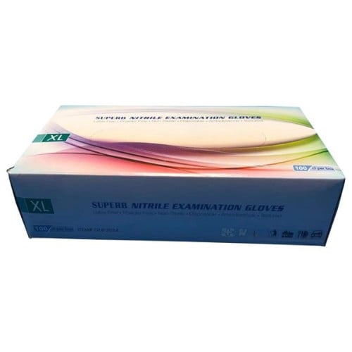 5 Mil Extra Thick Nitrile Glove Powder Free Medical Grade FD