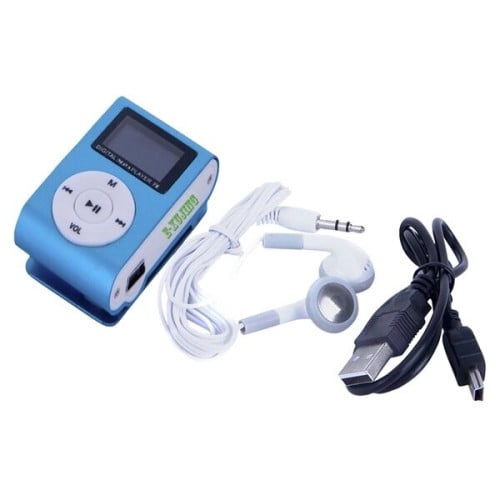 MP3 Player with TF Card for Storage and LCD Screen Display