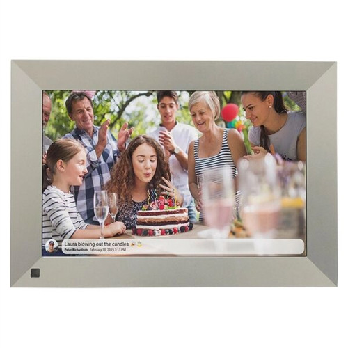 10" Wi-Fi Digital Picture Frame Remote Photo & Video Updates