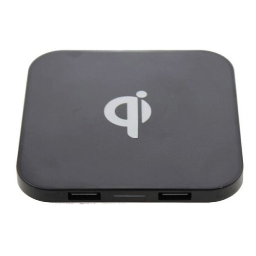 15W Wireless Charging Pad For Cell Phones With 2 USB Chargin