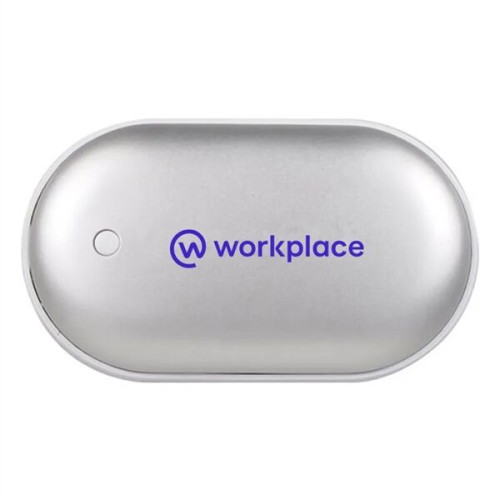 Pebble Pocket Hand Warmer Power Bank 5200mAh Double Sided