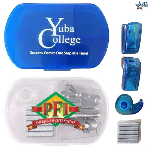 Mini Office Desk Set with Stapler with Extra Staples