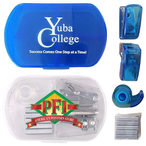 Mini Office Desk Set with Stapler with Extra Staples