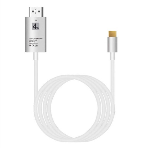 6 Feet USB Type C To HDMI Cable Support 4K Display