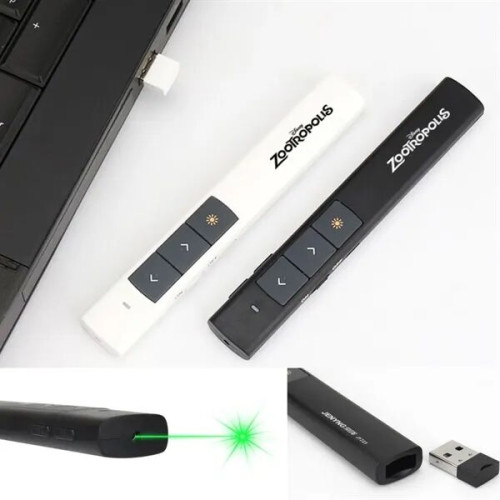 Presentation Clicker with 100m Range & Green Laser Pointer