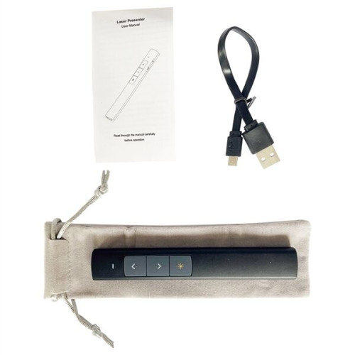 Presentation Clicker with 100m Range & Green Laser Pointer