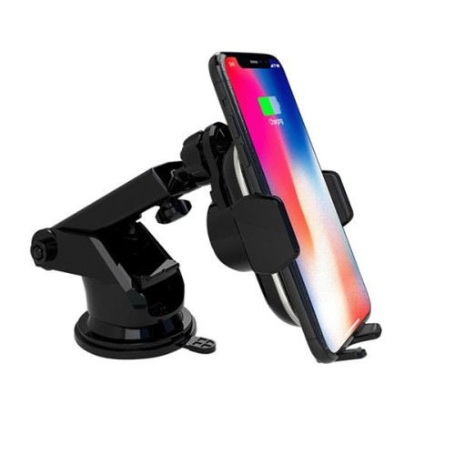 15W Fast Auto Sensing Car Wireless Charger Phone Mount With