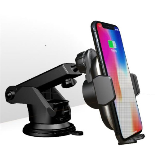 15W Fast Auto Sensing Car Wireless Charger Phone Mount With