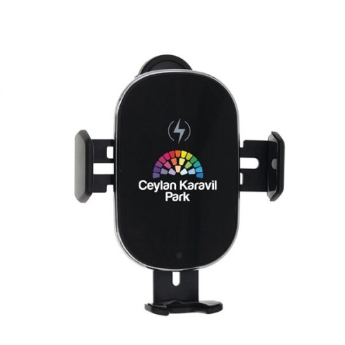 15W Fast Auto Sensing Car Wireless Charger Phone Mount With