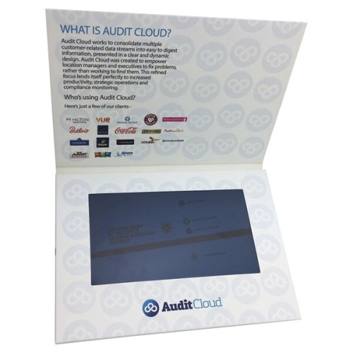 VidU 7.0" HD Video Mailer And Brochure With Full Color Print