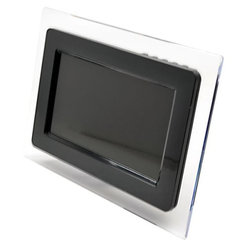 Digital Picture Frame W/ 7" Screen and Clear Rim