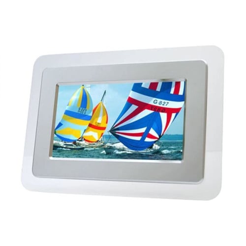 Digital Picture Frame W/ 7" Screen and Clear Rim