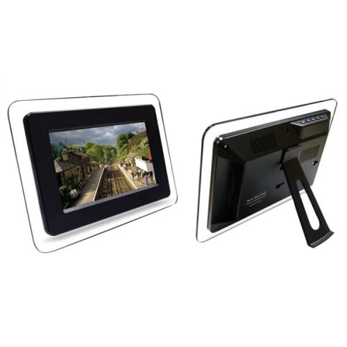 Digital Picture Frame W/ 7" Screen and Clear Rim