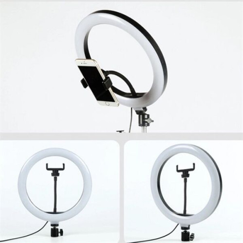 10" Selfie Ring Light With Tripod Stand & Cell Phone Holder