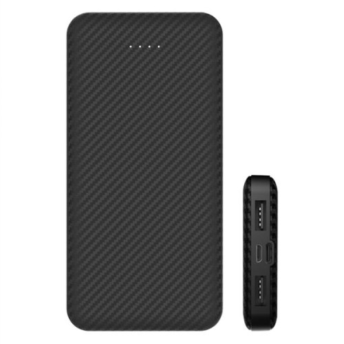 Textured 10000 Power Bank With Ultra-Fast Charging Capacity