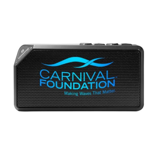 Bluetooth Speaker With A Large Mesh Front Imprint Area