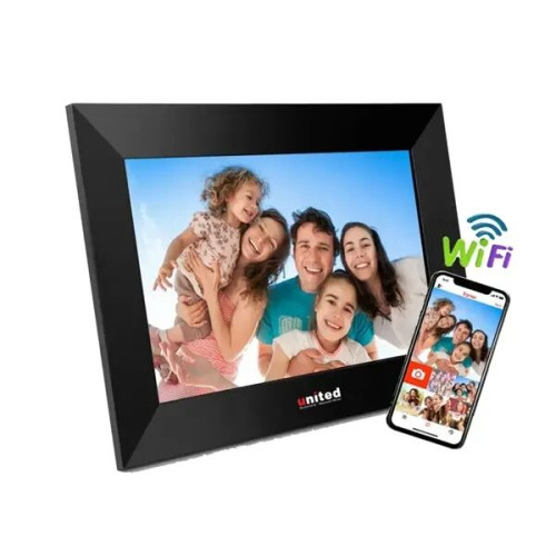 8" Smart Wi-Fi Digital Photo Frame Share Images & Videos Any