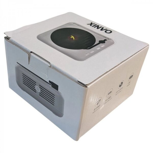 SonicWave Retro Record Player Shaped Bluetooth Speaker