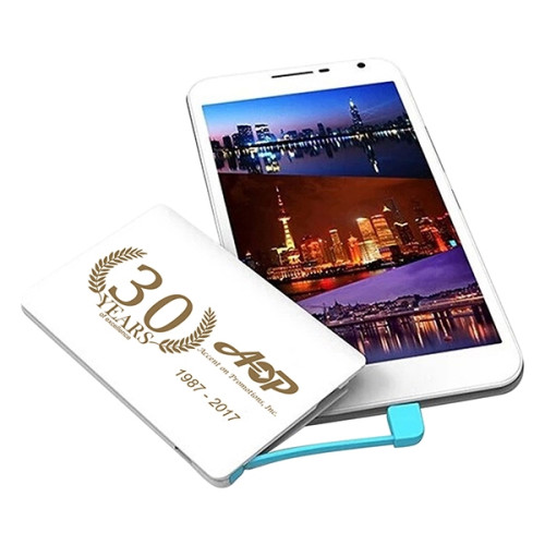 SlenderLite 2500mAh Credit Card Size Charger