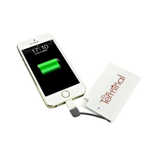 SlenderLite 2500mAh Credit Card Size Charger