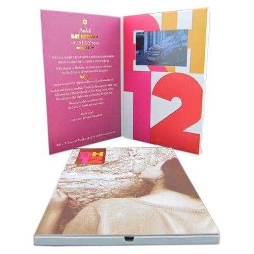 VidU 5.0" HD Video Mailer And Brochure With Full Color Print