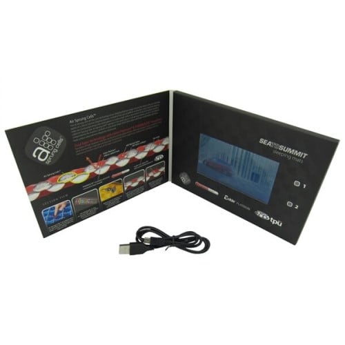 VidU 5.0" HD Video Mailer And Brochure With Full Color Print