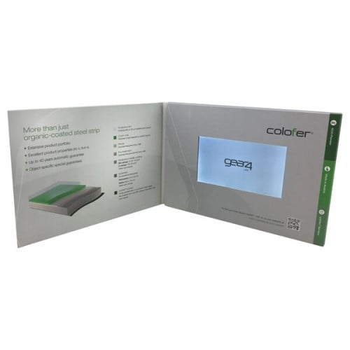 VidU 5.0" HD Video Mailer And Brochure With Full Color Print