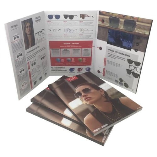 VidU 5.0" HD Video Mailer And Brochure With Full Color Print