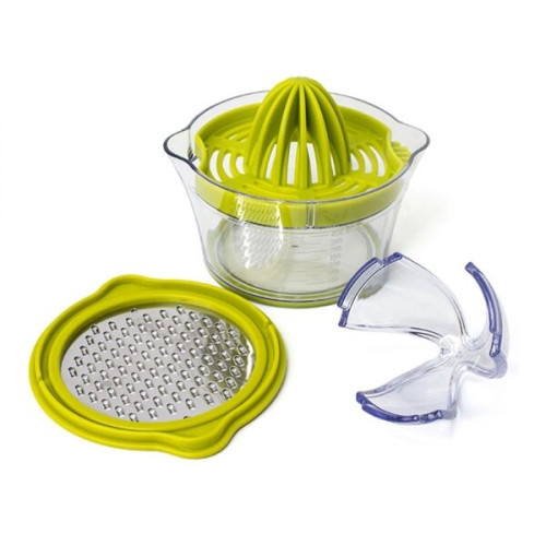 Manual Juicer / Fruit Squeezer with 17oz Built-in Strainer