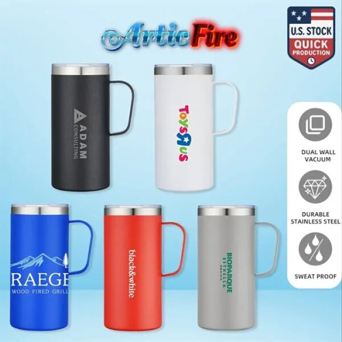 ArticFire 20oz Tall Vacuum Sealed Travel / Camping Mug