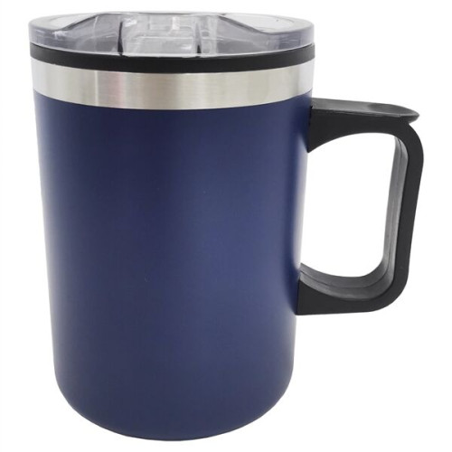 EcoSip 14oz Double Wall Camping Mug With Handle