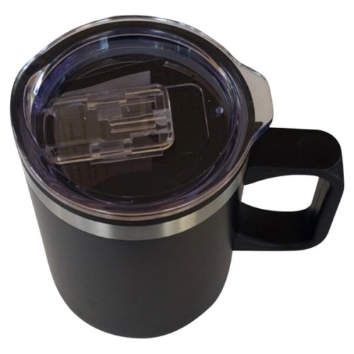 EcoSip 14oz Double Wall Camping Mug With Handle
