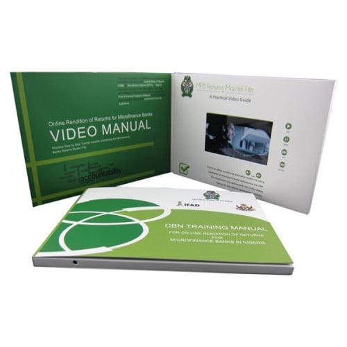 VidU 4.3" HD A5 Video Brochure With Full Color Printing