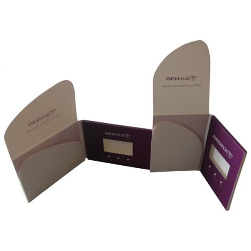 VidU 4.3" HD A5 Video Brochure With Full Color Printing