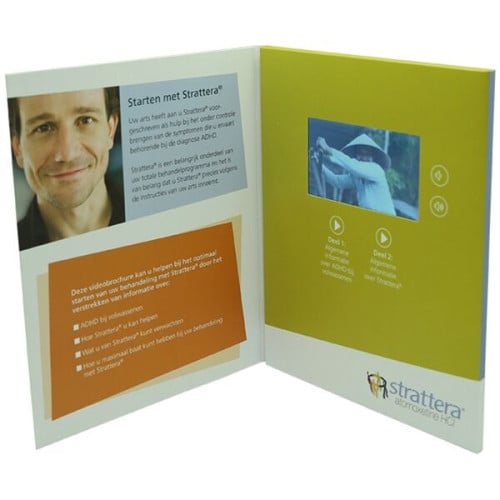 VidU 4.3" HD A5 Video Brochure With Full Color Printing