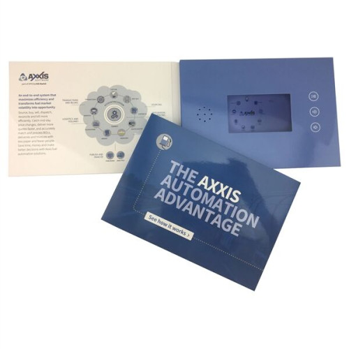VidU 4.0" HD Video Mailer And Brochure With Full Color Print