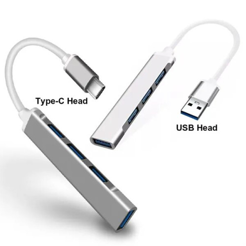 Ultra Slim Type C USB 3.0 Hub 4 Ports