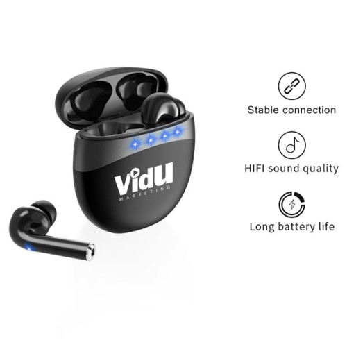 MusicBud TWS Elegant Earbuds Bluetooth 5.0 Touch Control Des