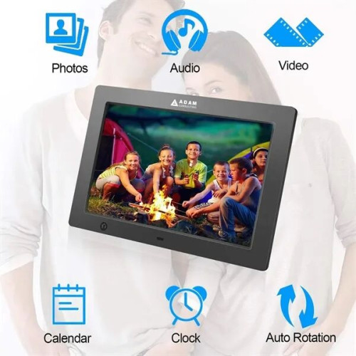 Memoria Digital Picture Frame 10.1" Screen Playing Slide