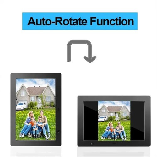 Memoria Digital Picture Frame 10.1" Screen Playing Slide