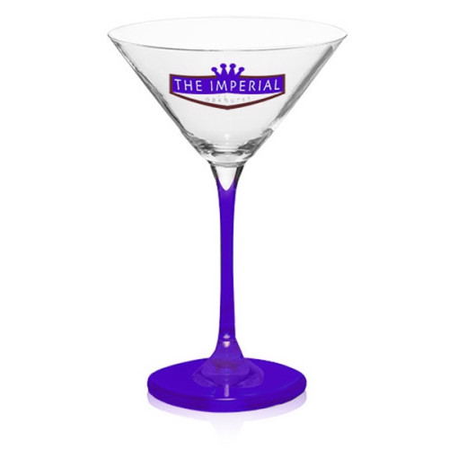 9 oz. Lead Free Crystal Martini Glass