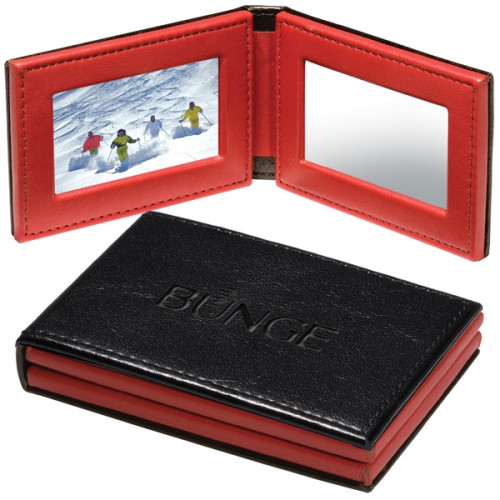 Hampton Pocket Folding Photo Frame/Mirror