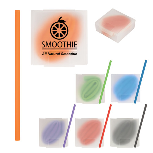 Silicone Straw In Case