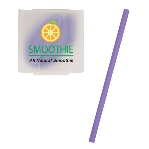 Silicone Straw In Case