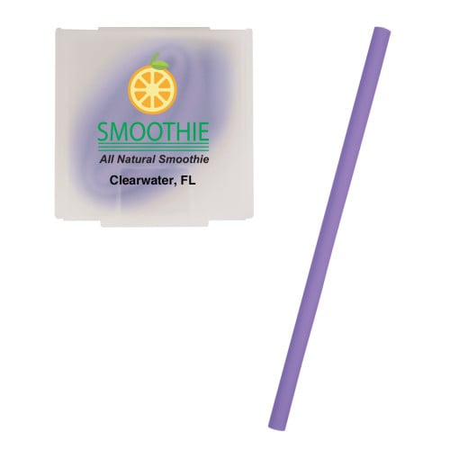 Silicone Straw In Case