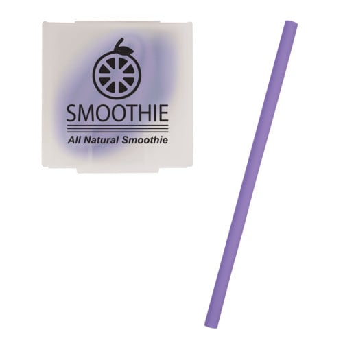 Silicone Straw In Case